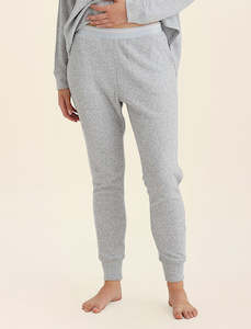 Super Soft Waffle Exposed Elastic Jogger