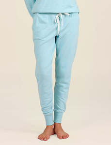 Sale Pants: So Soft Fleecy Loungepant in Aqua