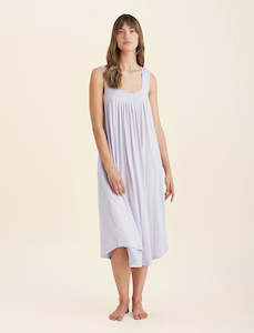 Sale Nightie: Kate Modal Soft Pleat Front Maxi Nightie