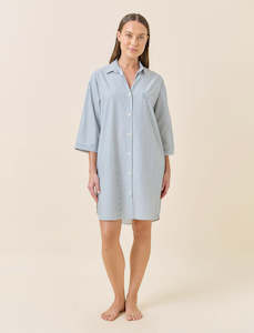Sale Nighties Robes: Tennis Stripe Nightshirt