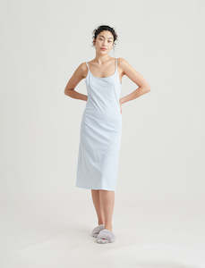 Jada Organic Chevron Strappy Maxi Nightie