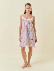 Bailey Lace Front Midi Nightie