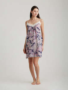 Ella Lace Front Midi Nightie