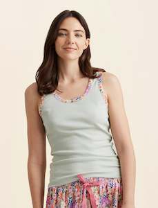 Painted Travels Rib Tank