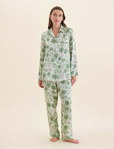 Sleep Accessories Gifts: Florence Silk Full Length PJ Set