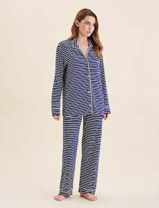 New Arrivals Homepage: Kate Modal Soft Full Length PJ Set