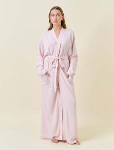 Cotton Cashmere Maxi Robe