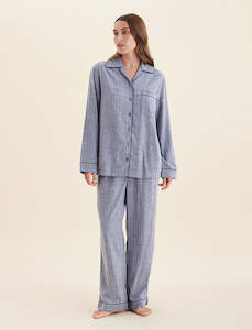 New Arrivals Homepage: Super Soft Brushed Herringbone PJ