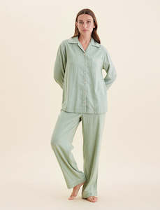 Super Soft Brushed Herringbone PJ