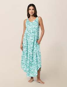 Sale Nightie: Florence Panel Front Maxi Nightie
