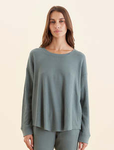 Sale Tops: Super Soft Waffle Relaxed Top