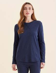 Jada Organic Cotton Knit LS Tee