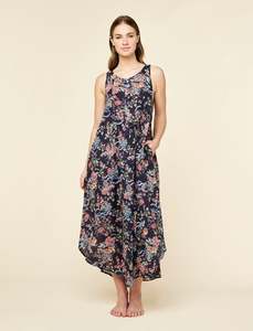Layla Panel Front Maxi Nightie