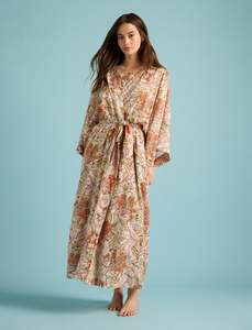 Robes: Karen Walker Lilies Maxi Robe