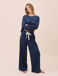 Jada Organic Cotton Wide Leg Pant