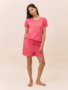 Jada Organic Cotton Knit Boxer PJ Set