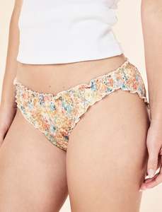 No Silk No Karen Walker No Sale: Carly Floral Knicker
