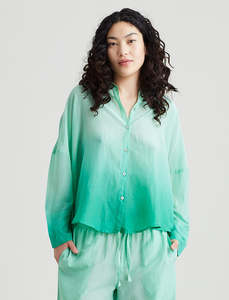 Sale Tops: Ombre Oversized PJ Shirt