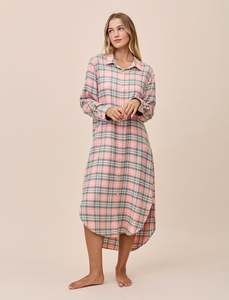Sale: Comfy Plaid Nightshirt