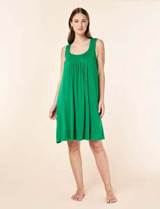 Kate Modal Soft Pleat Front Nightie