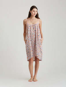 Sale Nighties Robes: Starry Nights Strappy Midi Nightie