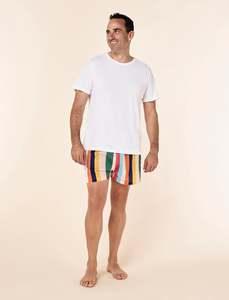 Boxer Pjs: Holiday Stripe Unisex Boxer PJ