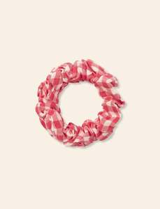 Gingham Scrunchie