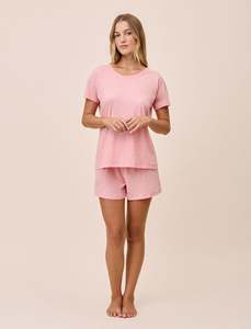 Jada Organic Cotton Knit Tee: Jada Organic Cotton Knit Tee and Boxer Short