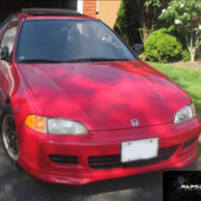 Honda Integra 1994-2000 Db Dc Type R Style Front Bumper Lip