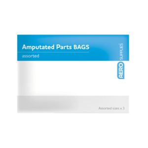 Amputated Parts Bag Assorted Sizes x3