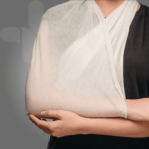 Cotton Calico Triangular Bandage 110 x 110 x 155cm
