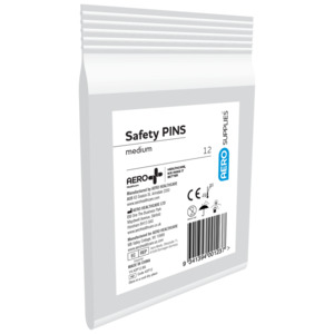 Safety Pins - pack of 12