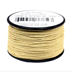 Nano Cord: Atwood Kevlar 0.75mm Nano Cord - Yellow