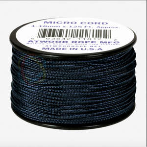 Atwood Micro Cord - Dark Navy Blue - 1.18mm - USA Made
