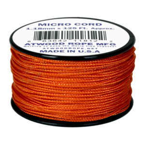 Atwood Micro Cord - Burnt Orange - 1.18mm - USA Made