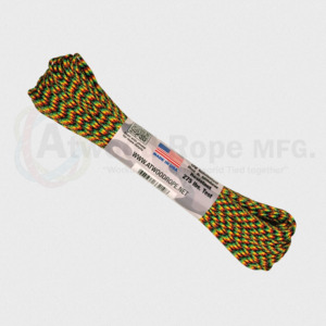 Atwood Paracord 275 - Jamaican - 2.4mm  4 Strand