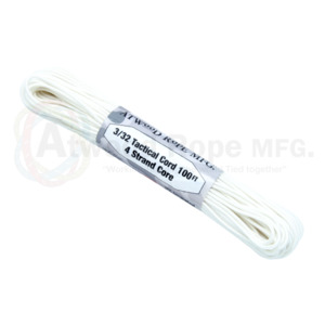 2 4mm Tactical 275lbs Paracord: Atwood Paracord 275 - 2.4mm - White -