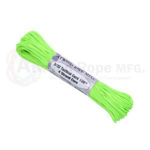 Atwood Paracord 275 - 2.4mm Neon Green