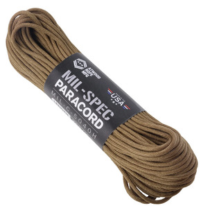 Products: MIL-C5040H Military Spec Paracord 30m/100ft Coyote