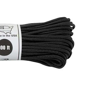 Rothco USA Paracord 550 Type III Black