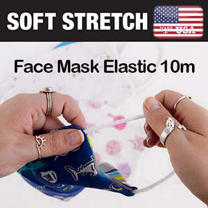Atwood USA Face Mask Elastic White