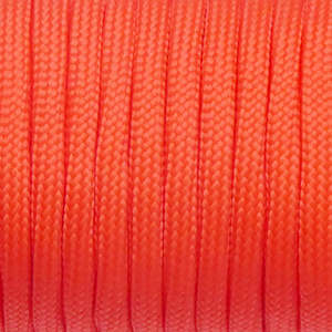 Crafting Paracord Cord: Craftcord Rope 30m /100ft Red Orange