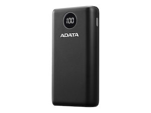 Products: ADATA P20000QCD power bank, Li-pol, USB, 24 pin USB-C, 18 Watt - NZ - pp.co.nz