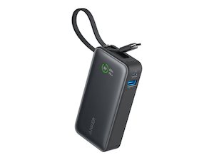 Anker Nano power bank, built-in USB-C cable, 24 pin USB-C, USB, 30 Watt - NZ - pp.co.nz