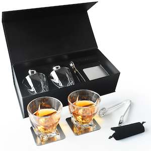 Barware, Drinkware: Scotch Glass Giftware Set - Personalise Me
