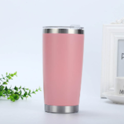Double Wall 600mL Powder Coated Tumbler