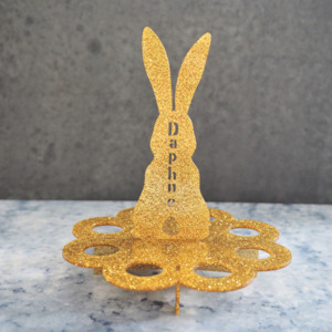 Bespoke: Glitter Acrylic Easter Egg Basket