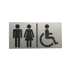 Unisex Ambulant Toilet Sign