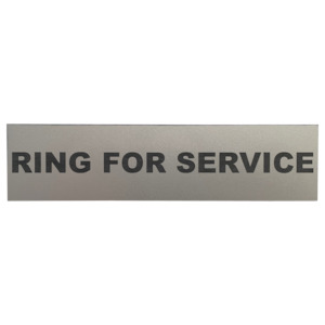 Ring for Service Sign