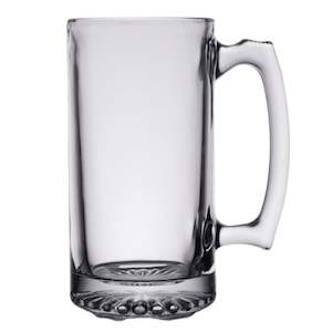 Tankards: 500ml Glass Beer Stein - Affordable & Practical Gift for Milestones